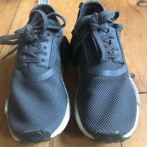 Gently worn! W6 Adidas NMD R1 Grey & Burgundy